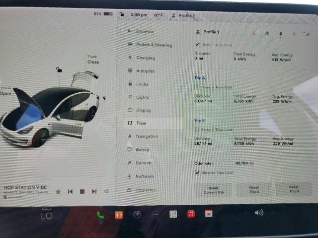 Photo 9 from auction – 2021 TESLA MODEL 3 with VIN 5YJ3E1EA3MF085669