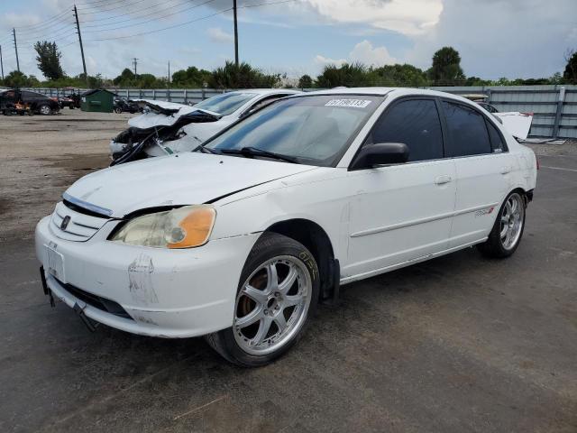 Photo 1 from auction – 2002 HONDA CIVIC LX with VIN 2HGES15542H554846