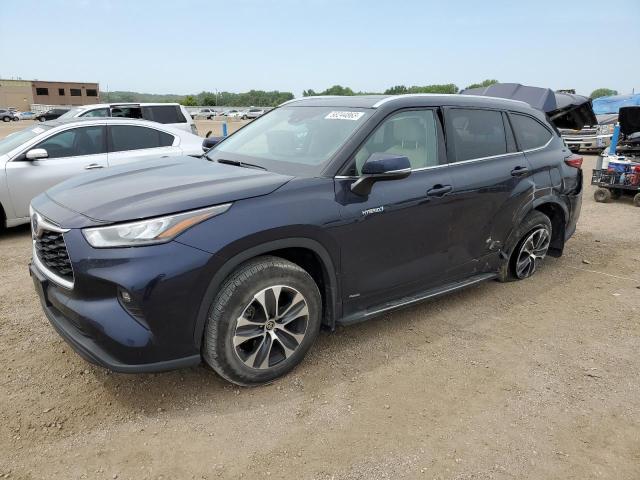 TOYOTA HIGHLANDER 2020 with VIN 5TDHBRCH7LS505716 - Photo from auction