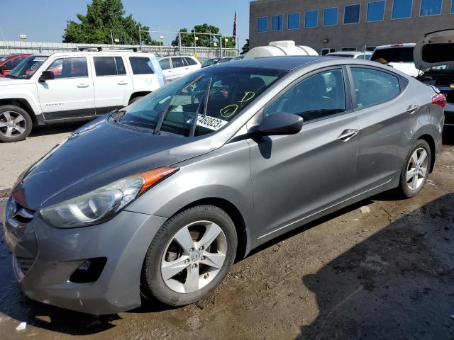 HYUNDAI ELANTRA 2013 with VIN 5NPDH4AE0DH389985 - Photo from auction