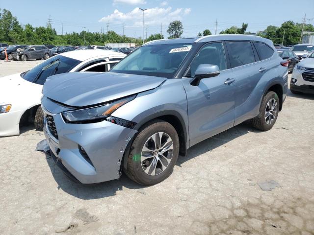 TOYOTA HIGHLANDER 2023 with VIN 5TDKDRBH3PS004085 - Photo from auction