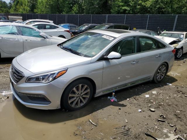 Photo 1 from auction – 2017 HYUNDAI SONATA SPO with VIN 5NPE34AF8HH457239