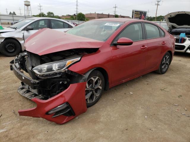 KIA FORTE FE 2020 with VIN 3KPF24AD9LE156241 - Photo from auction