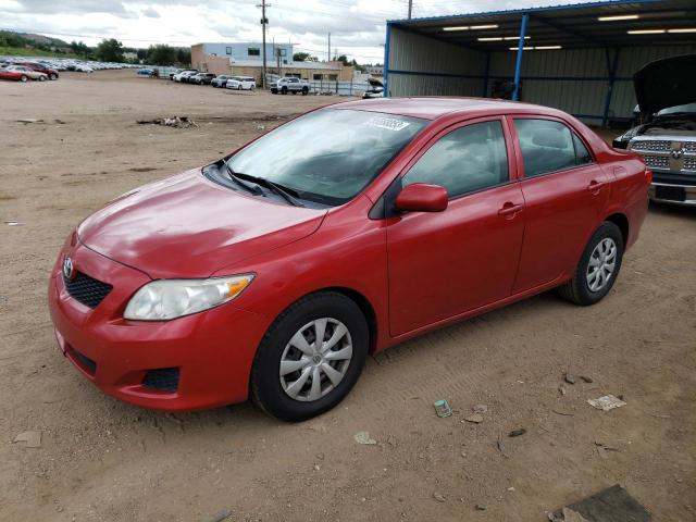 TOYOTA COROLLA BA 2009 with VIN 2T1BU40E89C149534 - Photo from auction