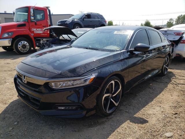 HONDA ACCORD SPO 2018 with VIN 1HGCV2F35JA047355 - Photo from auction
