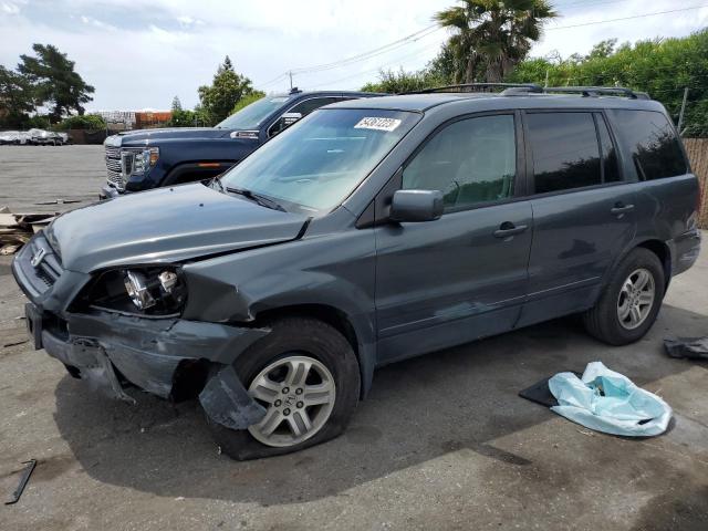 Photo 1 from auction – 2003 HONDA PILOT EXL with VIN 2HKYF18743H555078