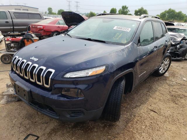 JEEP CHEROKEE S 2016 with VIN 1C4PJMAB7GW214025 - Photo from auction