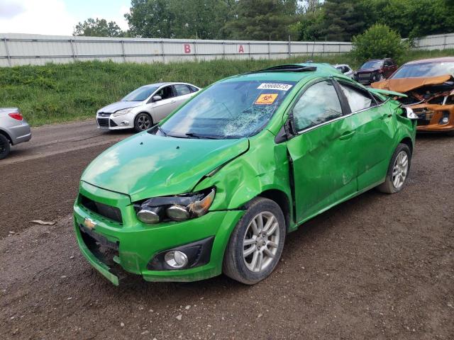 CHEVROLET SONIC LT 2014 with VIN 1G1JC5SB2E4212561 - Photo from auction