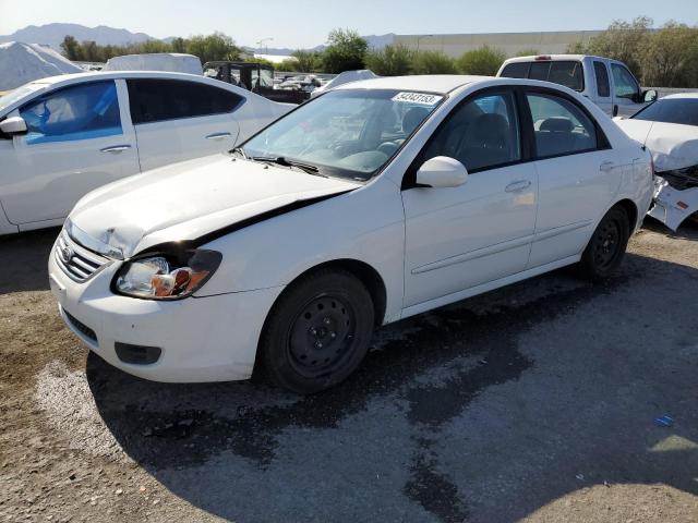 KIA SPECTRA EX 2008 with VIN KNAFE122X85565657 - Photo from auction