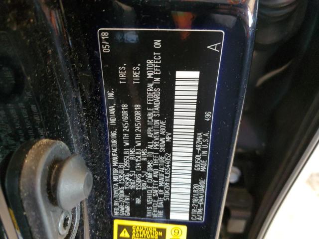 Zdjęcie 14 z aukcji – 2018 TOYOTA HIGHLANDER z VIN 5TDKZRFHXJS544052