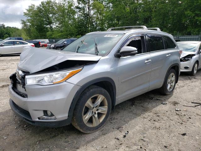 TOYOTA HIGHLANDER 2015 with VIN 5TDDKRFHXFS170210 - Photo from auction