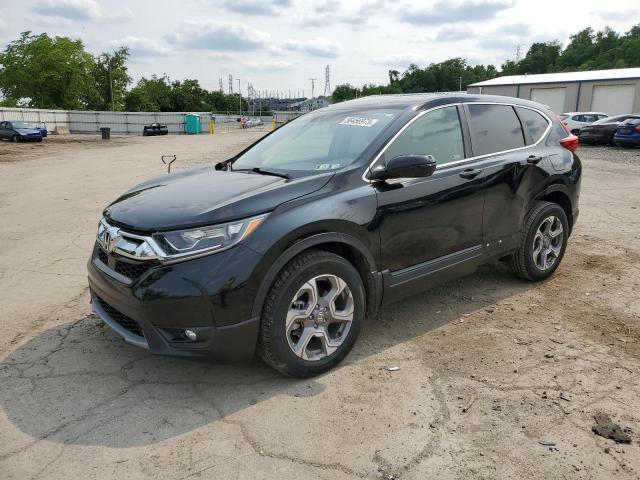 HONDA CR-V EX 2019 with VIN 7FARW2H56KE049794 - Photo from auction