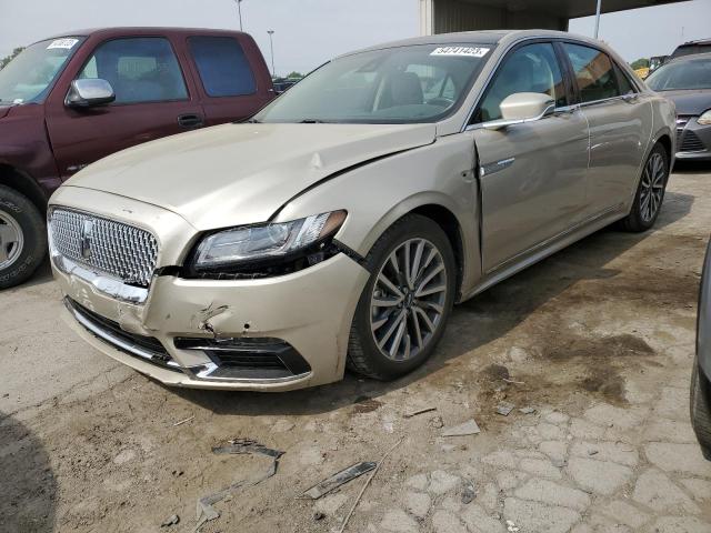 LINCOLN CONTINENTA 2017 with VIN 1LN6L9TK8H5631379 - Photo from auction