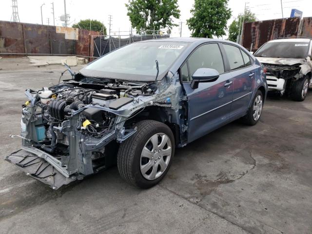 TOYOTA COROLLA LE 2022 with VIN JTDEPMAE8N3022210 - Photo from auction