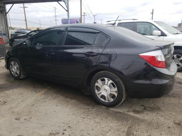 Photo 2 from auction – 2012 HONDA CIVIC HYBR with VIN JHMFB4F2XCS006092