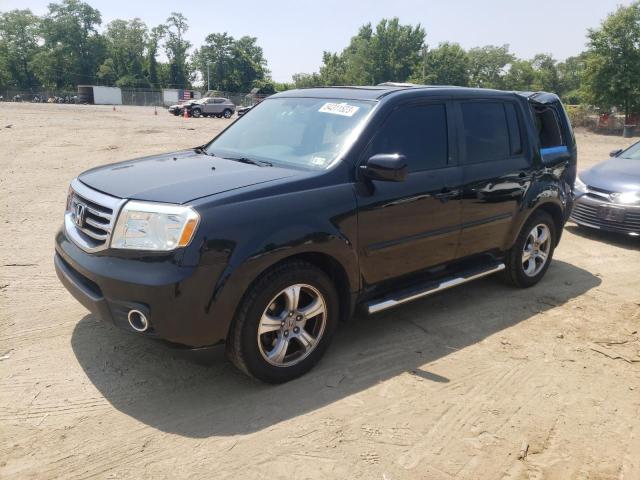 HONDA PILOT EXL 2014 with VIN 5FNYF4H52EB057298 - Photo from auction