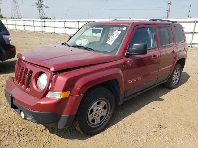 JEEP PATRIOT SP 2016 with VIN 1C4NJRBB0GD653517 - Photo from auction