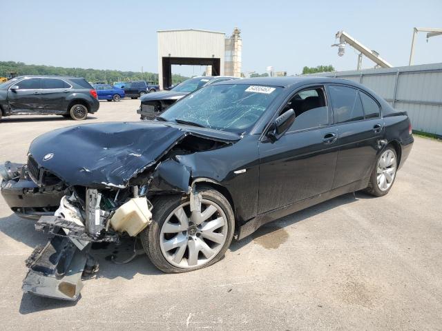 BMW 745 I 2003 with VIN WBAGL63463DP68003 - Photo from auction