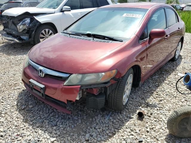 Photo 1 from auction – 2007 HONDA CIVIC LX with VIN 1HGFA15567L005408