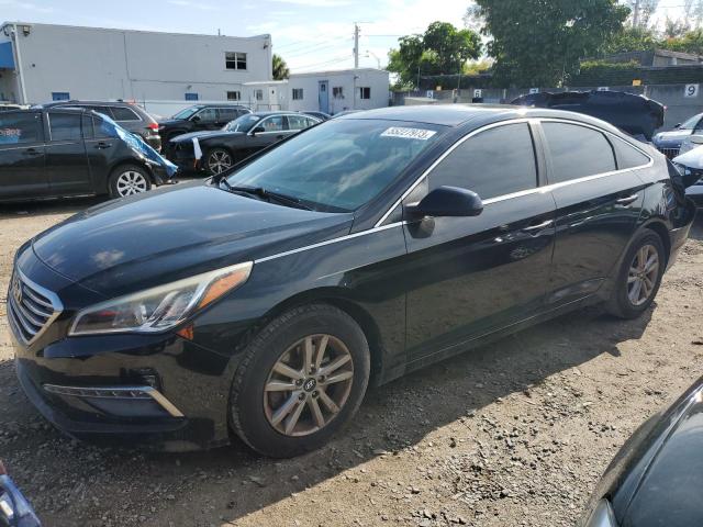 HYUNDAI SONATA SE 2015 with VIN 5NPE24AF2FH242522 - Photo from auction