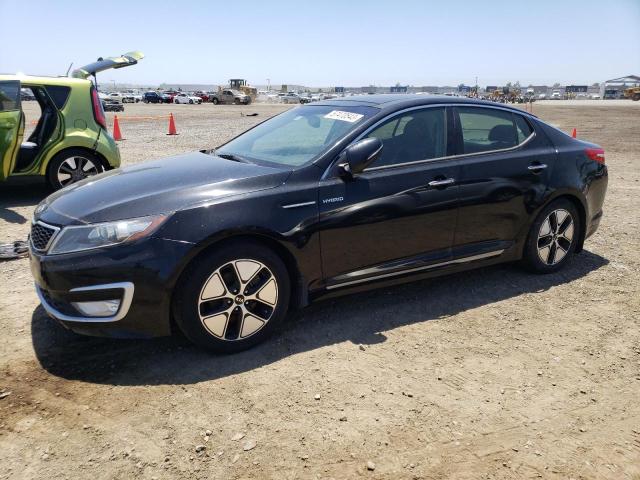 KIA OPTIMA HYB 2013 with VIN KNAGM4AD3D5052515 - Photo from auction