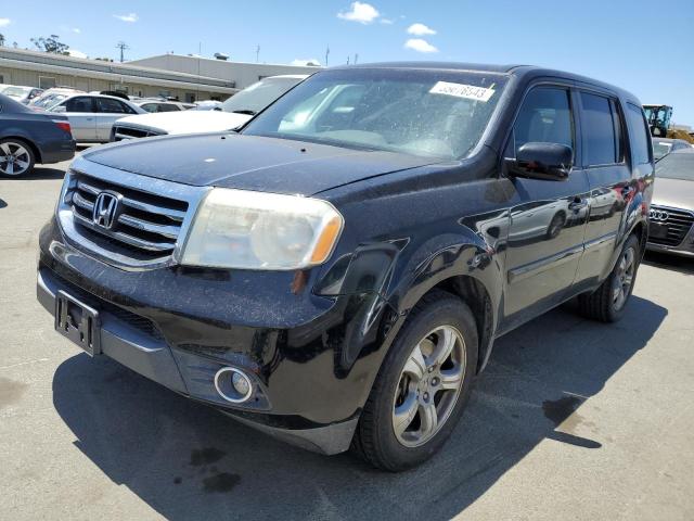 HONDA PILOT 2013 with VIN 5FNYF4H51DB031435 - Photo from auction