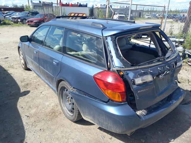 Photo 2 from auction – 2005 SUBARU LEGACY with VIN 4S3BP676154328075