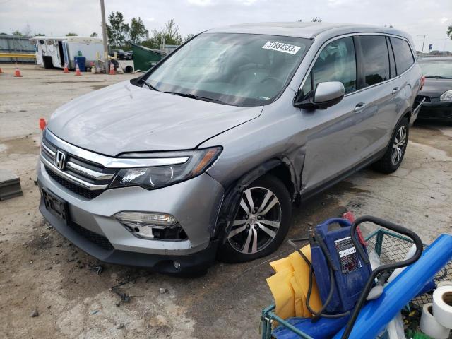 HONDA PILOT EXL 2017 with VIN 5FNYF6H55HB015157 - Photo from auction