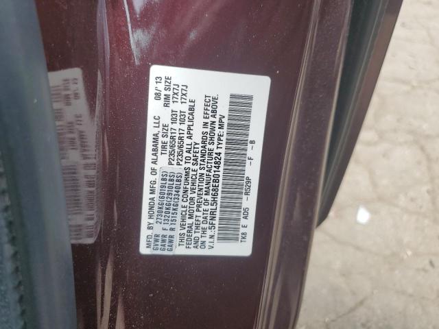 Photo 14 from auction – 2014 HONDA ODYSSEY EX with VIN 5FNRL5H68EB014824