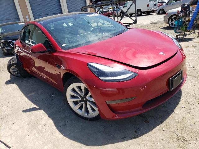 Photo 4 from auction – 2022 TESLA MODEL 3 with VIN 5YJ3E1EA0NF143528