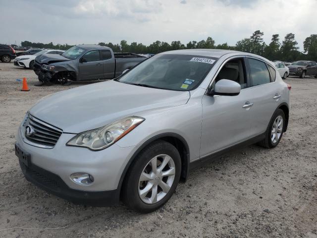 INFINITI EX35 BASE 2010 with VIN JN1AJ0HRXAM755626 - Photo from auction