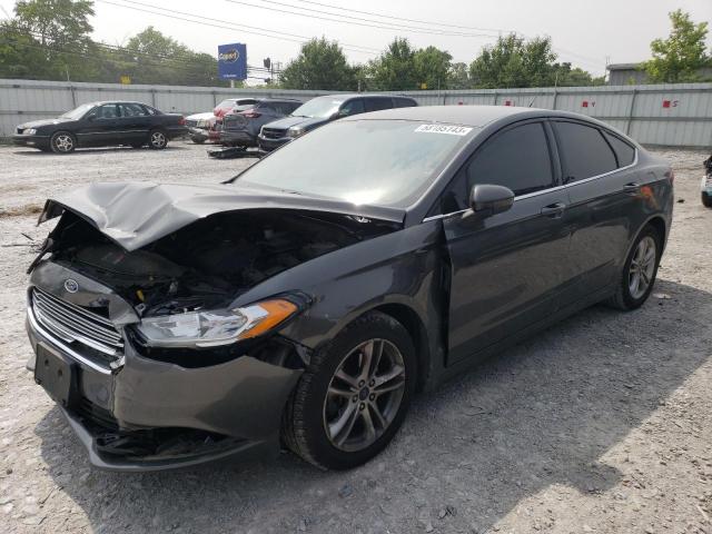 FORD FUSION SE 2018 with VIN 3FA6P0HDXJR256053 - Photo from auction