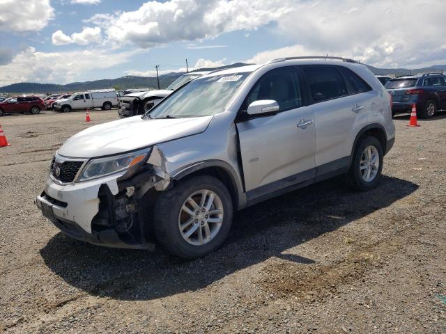 KIA SORENTO LX 2015 with VIN 5XYKTCA66FG552545 - Photo from auction