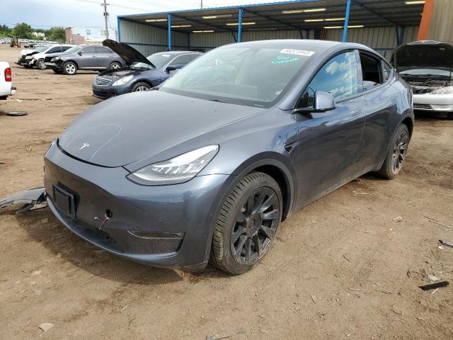 TESLA MODEL Y 2021 with VIN 5YJYGDEE1MF300745 - Photo from auction