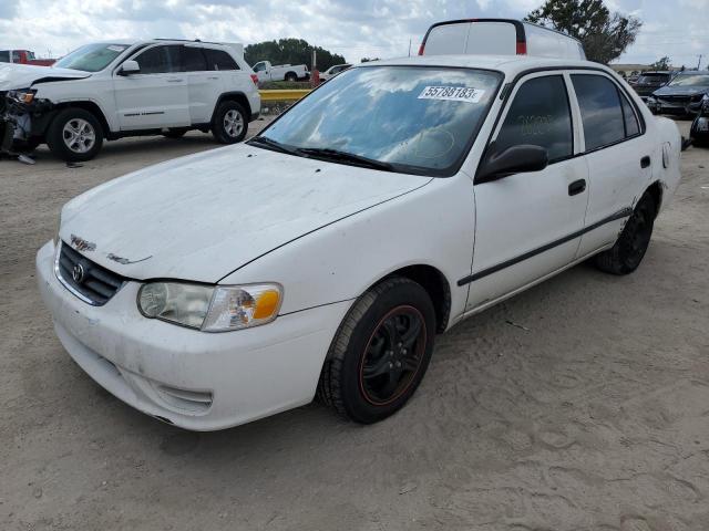 TOYOTA COROLLA CE 2002 with VIN 1NXBR12E42Z571804 - Photo from auction