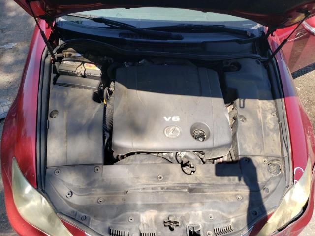 Photo 11 from auction – 2010 LEXUS IS 250 with VIN JTHBF5C28A5116681