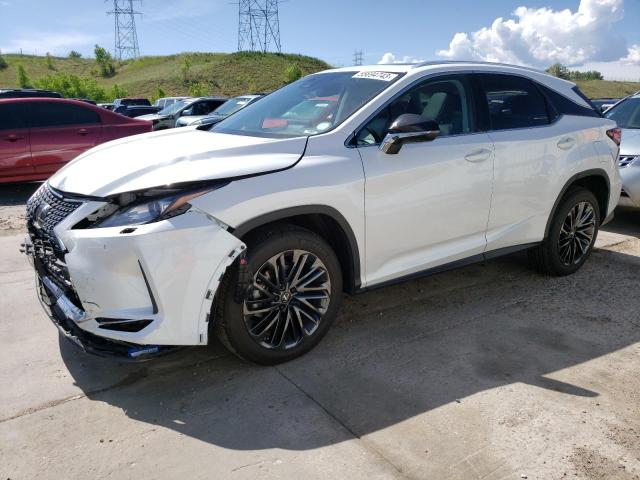 LEXUS RX 350 2022 with VIN 2T2HZMDA6NC319317 - Photo from auction