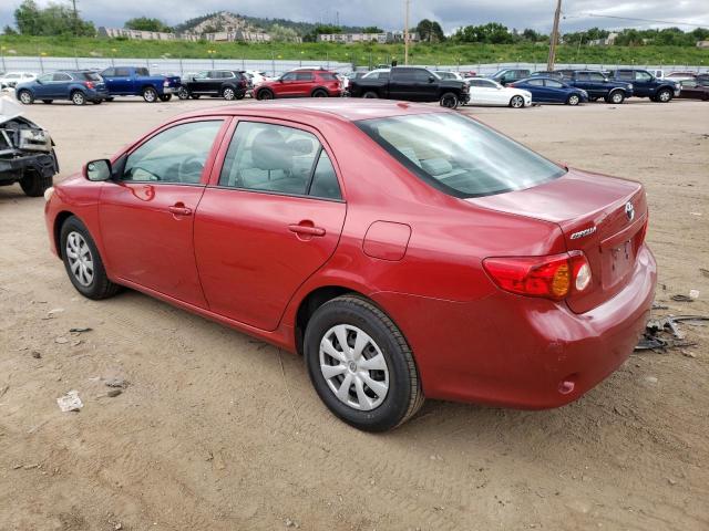 Photo 2 from auction – 2009 TOYOTA COROLLA BA with VIN 2T1BU40E89C149534