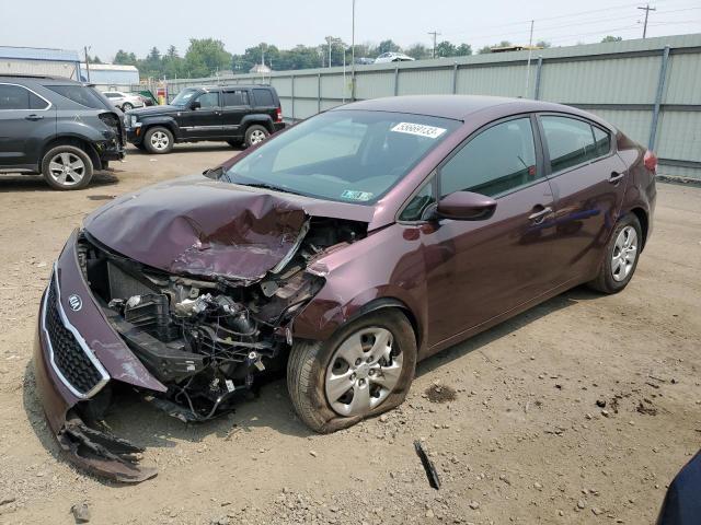KIA FORTE LX 2018 with VIN 3KPFK4A78JE221944 - Photo from auction