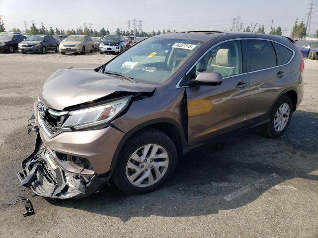 HONDA CR-V EX 2015 with VIN 3CZRM3H55FG700219 - Photo from auction