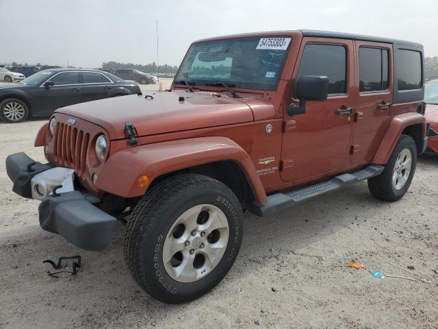 JEEP WRANGLER U 2014 with VIN 1C4BJWEG5EL230282 - Photo from auction