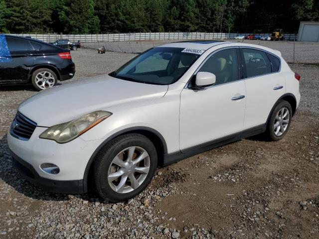 INFINITI EX35 BASE 2008 with VIN JNKAJ09E08M302536 - Photo from auction