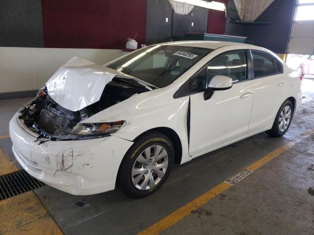HONDA CIVIC LX 2012 with VIN 19XFB2F54CE078277 - Photo from auction
