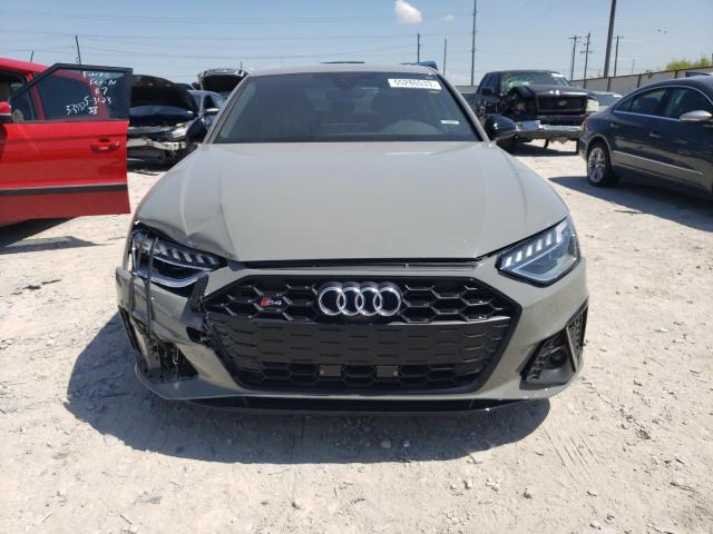 Photo 5 from auction – 2021 AUDI S4 PREMIUM with VIN WAUB4AF47MA036469