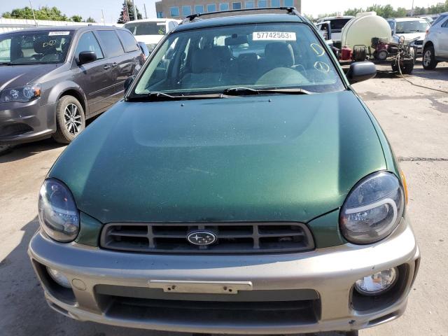 Photo 5 from auction – 2002 SUBARU IMPREZA OU with VIN JF1GG68522H824525