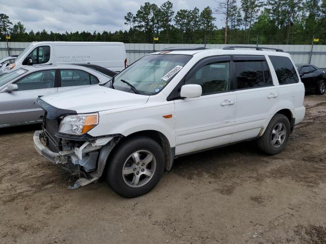 HONDA PILOT EXL 2008 with VIN 5FNYF28528B027498 - Photo from auction