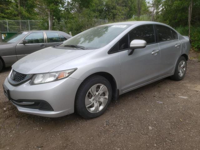 Photo 1 from auction – 2014 HONDA CIVIC LX with VIN 2HGFB2F44EH029998