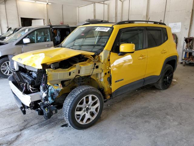 JEEP RENEGADE L 2017 with VIN ZACCJBBB0HPF57954 - Photo from auction