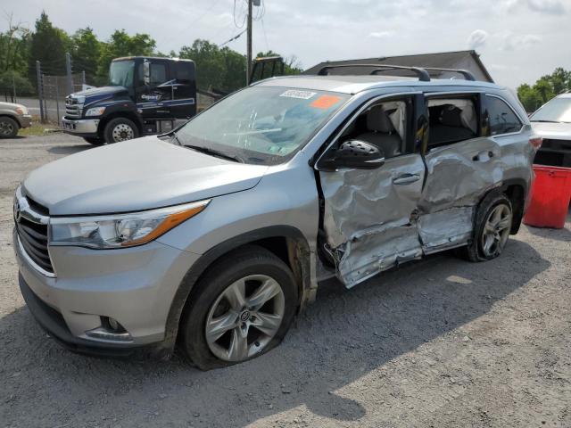 TOYOTA HIGHLANDER 2016 с VIN 5TDDKRFHXGS324349 - Фото с аукциона