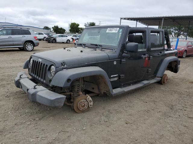 JEEP WRANGLER U 2014 with VIN 1C4BJWDG6EL269397 - Photo from auction